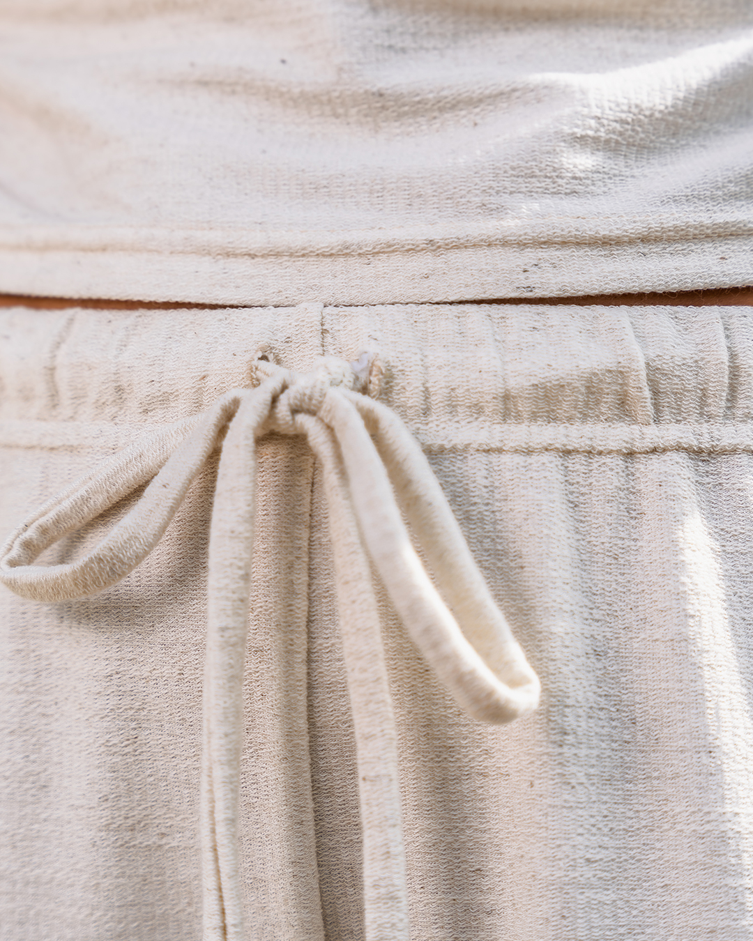 Calça Malha Texturizada Com Cordao