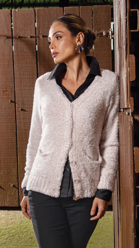 CASACO DEGOTE V COM BOLSO - 3405