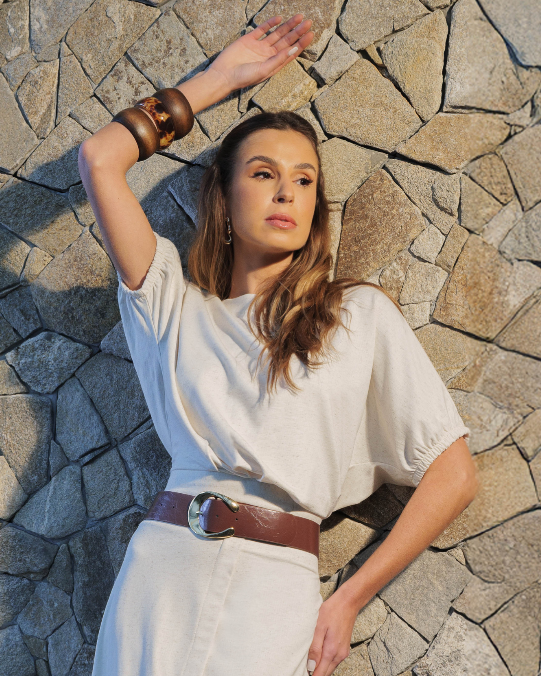 BLUSA MANGA MORCEGO COM ELASTICO - 3803 - Imagem 2