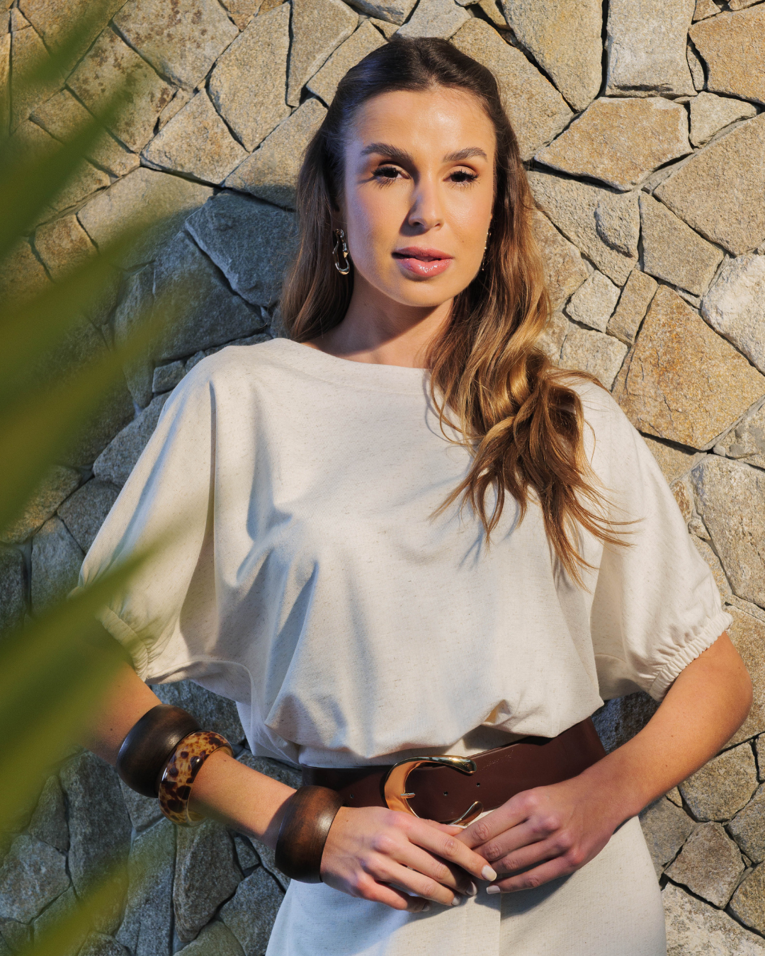 BLUSA MANGA MORCEGO COM ELASTICO - 3803 - Imagem 3