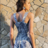 TOP DE LINHO COM DETALHE COSTAS LASTEX - 3829 - Thumbnail Image 10