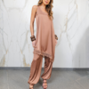 VESTIDO DE CETIM COM RENDA - 3808 - Thumbnail Image 7